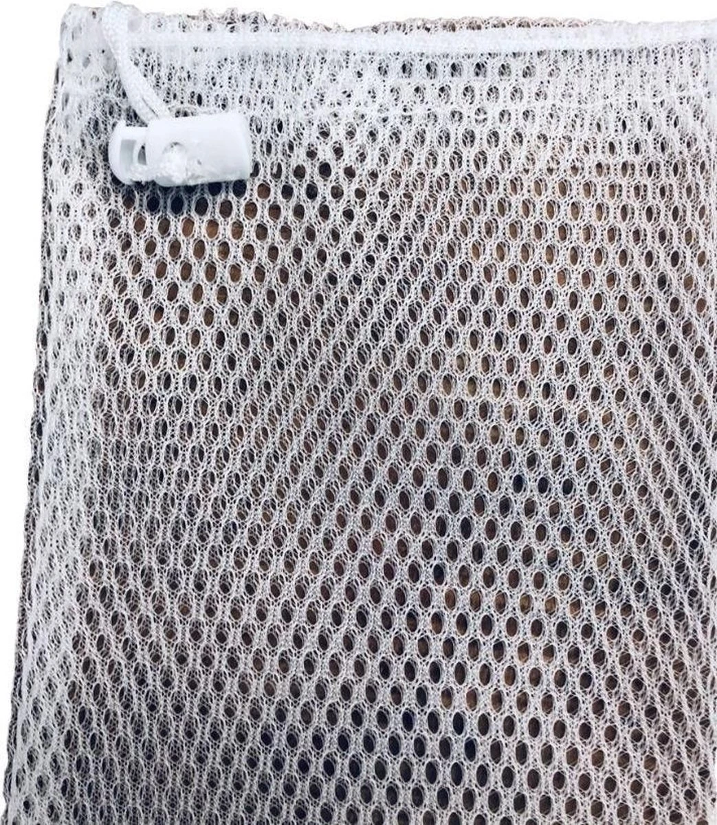 Orange85 Waszak - Groot - XL - 60 X 90 CM - Wit - Treksysteem - Trekbandsluiting - Polyester - Wasnet - Laundry Bag - Voor Kleding 7 Orange85 Waszak - Groot - XL - 60 X 90 CM - Wit - Treksysteem - Trekbandsluiting - Polyester - Wasnet - Laundry Bag - Voor Kleding - Image 7