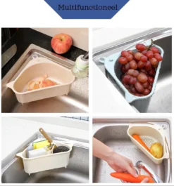 Cless - Gootsteenzeef – Grijs Zeef – Gootsteen Afvalbakje – Opvangbakje – Spoelbak – Afdruipbakje -Winkel Voor Schoonmaakartikelen 1119x1200 6