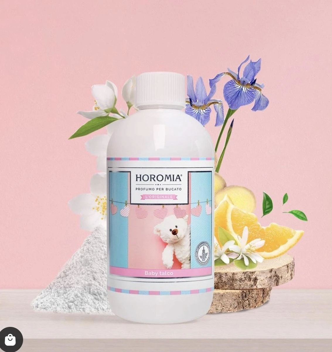 Horomia Wasparfum Baby Talco - 250ml 3 Horomia Wasparfum Baby Talco - 250ml - Image 3