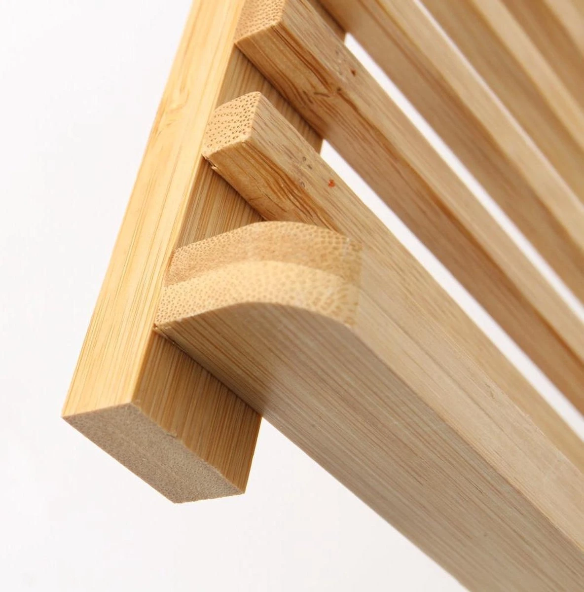 Merkloos Decopatent® Afdruiprek Voor Afwas - Bamboe - Hout - Inklapbaar Afdruiprek - Afwasrekje Inclusief Bestekhouder - Afwas Druiprek 3 Merkloos Decopatent® Afdruiprek Voor Afwas - Bamboe - Hout - Inklapbaar Afdruiprek - Afwasrekje Inclusief Bestekhouder - Afwas Druiprek - Image 3