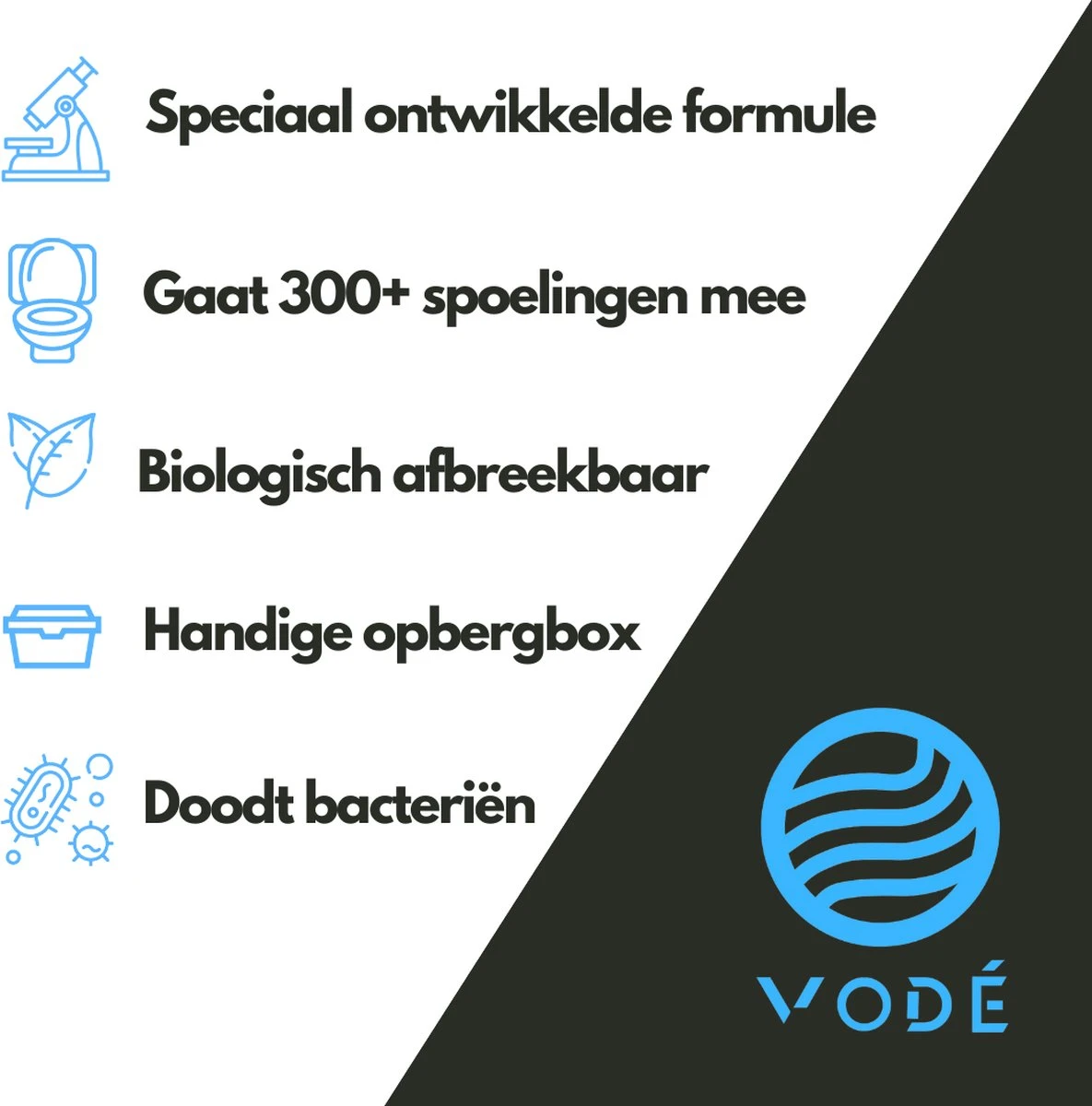 VODÉ Toiletblokjes Inbouwreservoir 28 Stuks - Voordeelverpakking – WC Blokjes – Stortbakblokjes – Geschikt Voor Geberit | Grohe - Lavendel Geur 2 VODÉ Toiletblokjes Inbouwreservoir 28 Stuks - Voordeelverpakking – WC Blokjes – Stortbakblokjes – Geschikt Voor Geberit | Grohe - Lavendel Geur - Image 2