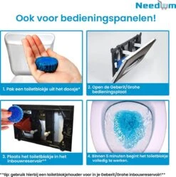 Needum ® Toiletblokjes Voor Inbouwreservoirs – WC-blokjes – Toiletblokken In Een Voordeelverpakking – 30 Stuks 16 Needum ® Toiletblokjes Voor Inbouwreservoirs – WC-blokjes – Toiletblokken In Een Voordeelverpakking – 30 Stuks -Winkel Voor Schoonmaakartikelen 1190x1200 4