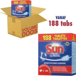 SUN® Sun Professional Vaatwastabletten - 188 Stuks 6 SUN® Sun Professional Vaatwastabletten - 188 Stuks -Winkel Voor Schoonmaakartikelen 1195x1200 2