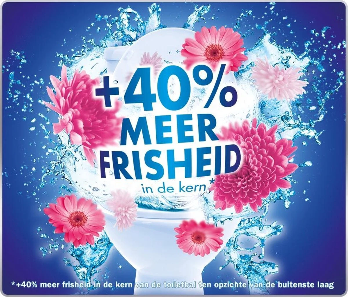 Witte Reus Kracht Actief Toiletblok - Bloesem - WC Blokjes Voordeelverpakking - 20 Stuks 3 Witte Reus Kracht Actief Toiletblok - Bloesem - WC Blokjes Voordeelverpakking - 20 Stuks - Image 3