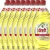 Dreft Platinum - Quickwash - Citroen - Vloeibaar Afwasmiddel - Voordeelverpakking 8 X 780 Ml