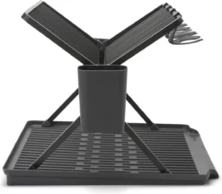 Brabantia SinkSide Afdruiprek - Inklapbaar - Dark Grey -Winkel Voor Schoonmaakartikelen 1200x1050 1