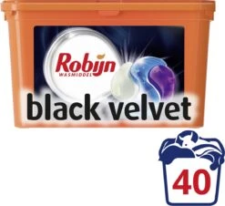 Robijn Black Velvet 3 In 1 Wascapsules - 40 Wasbeurten - Kwartaalbox 9 Robijn Black Velvet 3 In 1 Wascapsules - 40 Wasbeurten - Kwartaalbox -Winkel Voor Schoonmaakartikelen 1200x1098