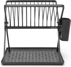 Brabantia SinkSide Afdruiprek - Inklapbaar - Compact - Dark Grey -Winkel Voor Schoonmaakartikelen 1200x1122 3