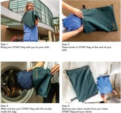 STNKY Pro Edition - Wasbare Sport, Reis- En Wastas - Groen - 13 Liter - Geurloos 15 STNKY Pro Edition - Wasbare Sport, Reis- En Wastas - Groen - 13 Liter - Geurloos -Winkel Voor Schoonmaakartikelen 1200x1129 12