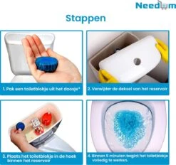 Needum ® Toiletblokjes Voor Inbouwreservoirs – WC-blokjes – Toiletblokken In Een Voordeelverpakking – 30 Stuks 15 Needum ® Toiletblokjes Voor Inbouwreservoirs – WC-blokjes – Toiletblokken In Een Voordeelverpakking – 30 Stuks -Winkel Voor Schoonmaakartikelen 1200x1129 5