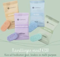 Cosmeau Mixed 8 Stuks Tabletten Cleaning Tabs Schoonmaak Tabs - Allesreiniger - Keukenreiniger - Badkamerreiniger Sanitair -Winkel Voor Schoonmaakartikelen 1200x1132 2