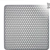 BODO Gootsteenmat Siliconen Donker Grijs - 30.5 X 30.5 Cm - Keuken Accessoires - Gootsteen Beschermer - Onderzetters Siliconen - Anti Kras - Gootsteen Accessoires