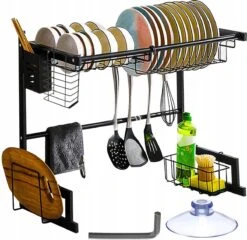 Afdruiprek Droger Zwart Voor Bestek Boven De Gootsteen 65 Cm X 29 Cm X 52 Cm 13 Afdruiprek Droger Zwart Voor Bestek Boven De Gootsteen 65 Cm X 29 Cm X 52 Cm -Winkel Voor Schoonmaakartikelen 1200x1167 2