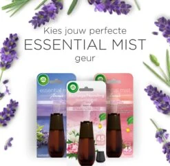 Air Wick Essential Mist Luchtverfrisser - Ontspannende Lavendel - 1 Zwart Apparaat + 2 Navullingen -Winkel Voor Schoonmaakartikelen 1200x1169 2