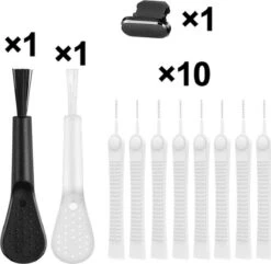 Merkloos Complete Schoonmaak Set Laadpoort Stofverwijderaar Geschikt Voor Apple Iphone Pro En Airpods - Dust Cover Cleaning Kit – Oplaadpoort Schoonmaken – Stofkapje Anti Stof Plug Schoonmaakset Tips -Winkel Voor Schoonmaakartikelen 1200x1171