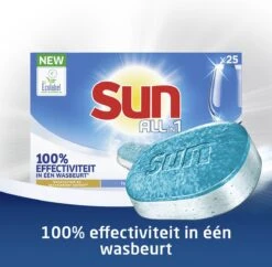 SUN® Sun All-in-1 Normaal Vaatwastabletten - 7 X 25 Tabletten - Voordeelverpakking -Winkel Voor Schoonmaakartikelen 1200x1176 3