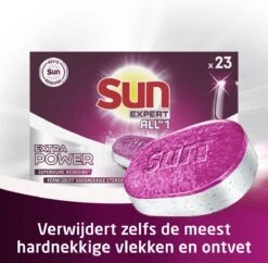 SUN® Sun Expert All-in 1 Vaatwastabletten - Extra Power - 6 X 23 Tabletten 10 SUN® Sun Expert All-in 1 Vaatwastabletten - Extra Power - 6 X 23 Tabletten -Winkel Voor Schoonmaakartikelen 1200x1176 4