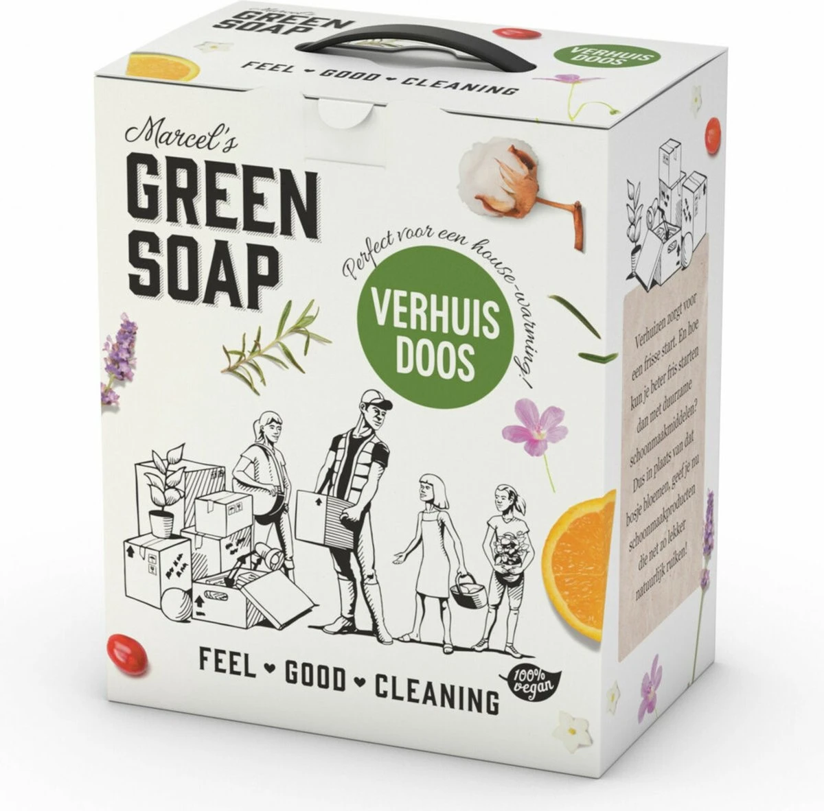 Marcel's Green Soap Verhuisdoos - 1 X 1 Box 2 Marcel's Green Soap Verhuisdoos - 1 X 1 Box - Image 2