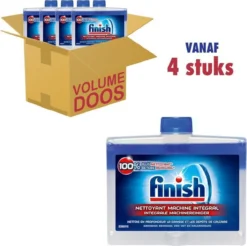 Finish Integrale Machinereiniger Regular Vaatwasser - 4x 250 ML - Voordeelverpakking -Winkel Voor Schoonmaakartikelen 1200x1196 12