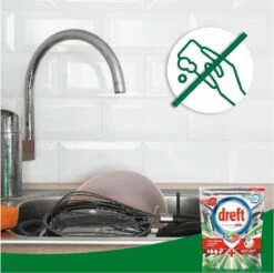 Dreft Platinum Plus All In One Lemon - 95 Stuks - Vaatwastabletten -Winkel Voor Schoonmaakartikelen 1200x1197 11