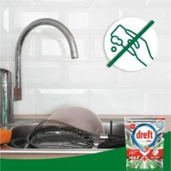 Dreft Platinum Plus All In One Fresh Herbal Breeze - 90 Vaatwascapsules -Winkel Voor Schoonmaakartikelen 1200x1197 16