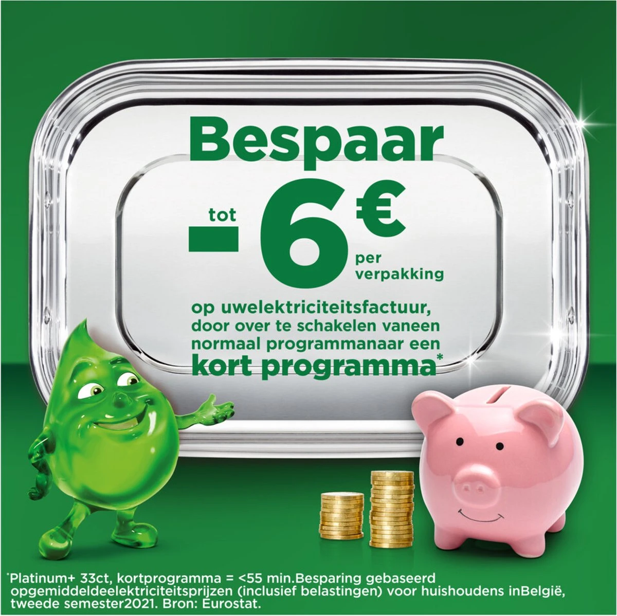 Dreft Platinum Plus All In One Deep Clean - Vaatwastabletten - Voordeelverpakking 4 X 33 Stuks 4 Dreft Platinum Plus All In One Deep Clean - Vaatwastabletten - Voordeelverpakking 4 X 33 Stuks - Image 4