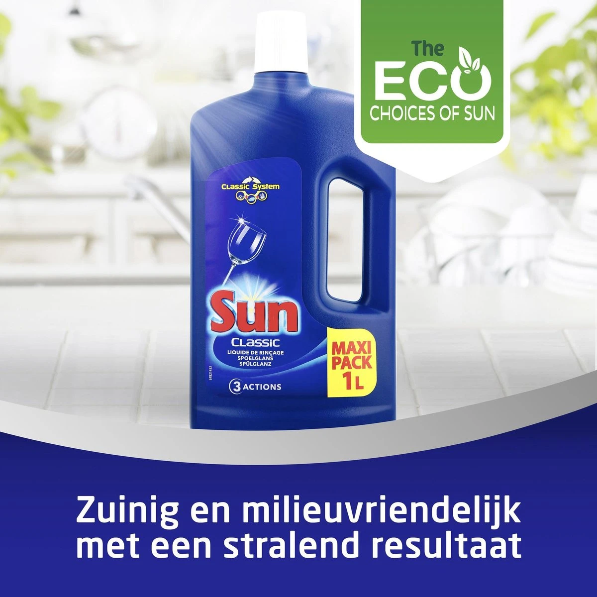 SUN® Sun Vaatwas Spoelglans - 6 X 1 L - Voordeelverpakking 6 SUN® Sun Vaatwas Spoelglans - 6 X 1 L - Voordeelverpakking - Image 6