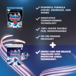 Finish Quantum Ultimate Infinity Shine Vaatwastabletten - 80 Capsules -Winkel Voor Schoonmaakartikelen 1200x1200 1044