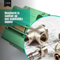 Tenify Magnetische Waterontharder - 7800 Gauss - Douche Filter - Waterverzachter - Waterontkalker - Antikalk Magneet - Waterleiding - Kalkaanslag -Winkel Voor Schoonmaakartikelen 1200x1200 1111