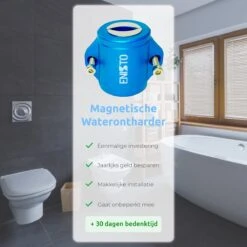 ENISTO® Magnetische Waterontharder Small – Waterontharder Magneet – Douchefilter – Waterontkalker – Waterverzachter – Antikalk – Blauw – RVS 11 ENISTO® Magnetische Waterontharder Small – Waterontharder Magneet – Douchefilter – Waterontkalker – Waterverzachter – Antikalk – Blauw – RVS -Winkel Voor Schoonmaakartikelen 1200x1200 1119