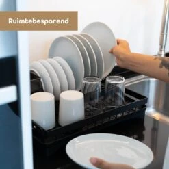 Baulk® - Afdruiprek - Afdruiprek Met Lekbak - Afwas - Droogrek Afwas - RVS - Bestekbak - Modern 13 Baulk® - Afdruiprek - Afdruiprek Met Lekbak - Afwas - Droogrek Afwas - RVS - Bestekbak - Modern -Winkel Voor Schoonmaakartikelen 1200x1200 1311