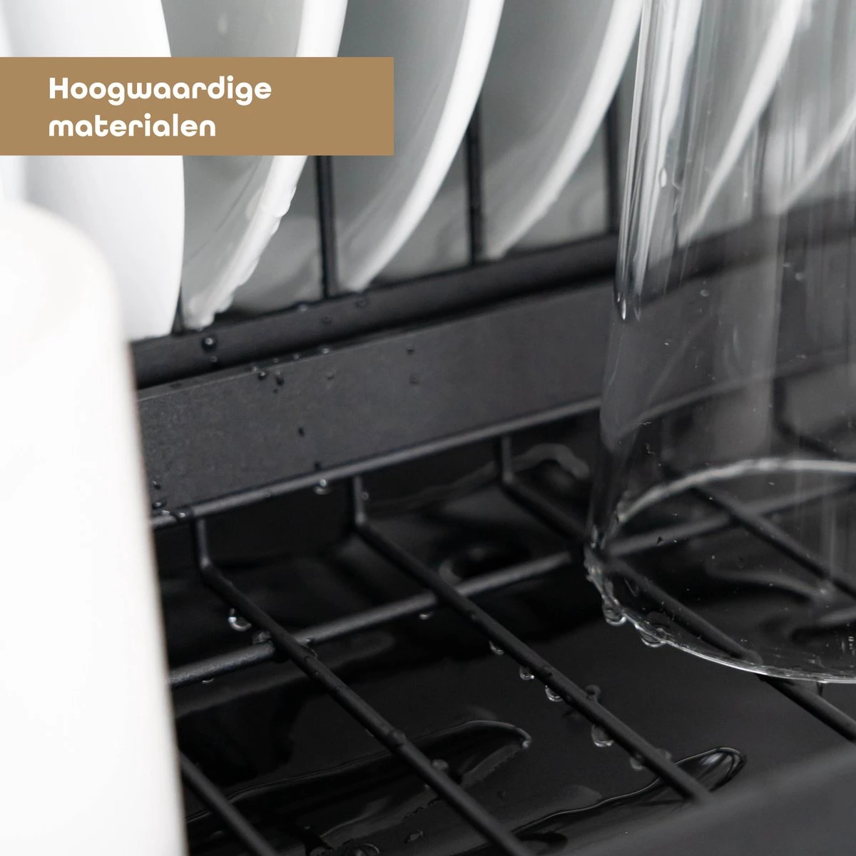Baulk® - Afdruiprek - Afdruiprek Met Lekbak - Afwas - Droogrek Afwas - RVS - Bestekbak - Modern 6 Baulk® - Afdruiprek - Afdruiprek Met Lekbak - Afwas - Droogrek Afwas - RVS - Bestekbak - Modern - Image 6