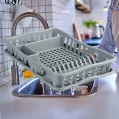 Merkloos Decopatent® Afdruiprek Voor Afwas - Afdruiprekje Met Lekbak - Kunststof Afdruipmat - Afwassen Borden & Bestek - 32.5x49x9 - Grijs 15 Merkloos Decopatent® Afdruiprek Voor Afwas - Afdruiprekje Met Lekbak - Kunststof Afdruipmat - Afwassen Borden & Bestek - 32.5x49x9 - Grijs -Winkel Voor Schoonmaakartikelen 1200x1200 1319