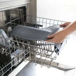 Navaris Siliconen Droogmat Met Afvoer - Aanrecht Droogmat Voor Afwas, Borden, Bestek, Glazen - Grijs -Winkel Voor Schoonmaakartikelen 1200x1200 1340