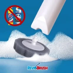 RevoBrush 28x Crystal Clean Foaming Pads Navulling - WC Borstel Met Houder Vrijstaand -Winkel Voor Schoonmaakartikelen 1200x1200 172