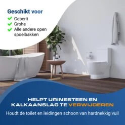 Witte Toiletblokjes Voor Inbouwreservoir Voor O.a Geberit En Grohe - 25 Stuks - Met Lavendel - Vlekvrij - Stortbakblokjes -Winkel Voor Schoonmaakartikelen 1200x1200 267