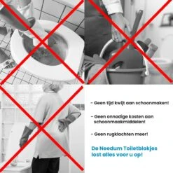 Needum ® Toiletblokjes Voor Inbouwreservoirs – WC-blokjes – Toiletblokken In Een Voordeelverpakking – 30 Stuks 11 Needum ® Toiletblokjes Voor Inbouwreservoirs – WC-blokjes – Toiletblokken In Een Voordeelverpakking – 30 Stuks -Winkel Voor Schoonmaakartikelen 1200x1200 287