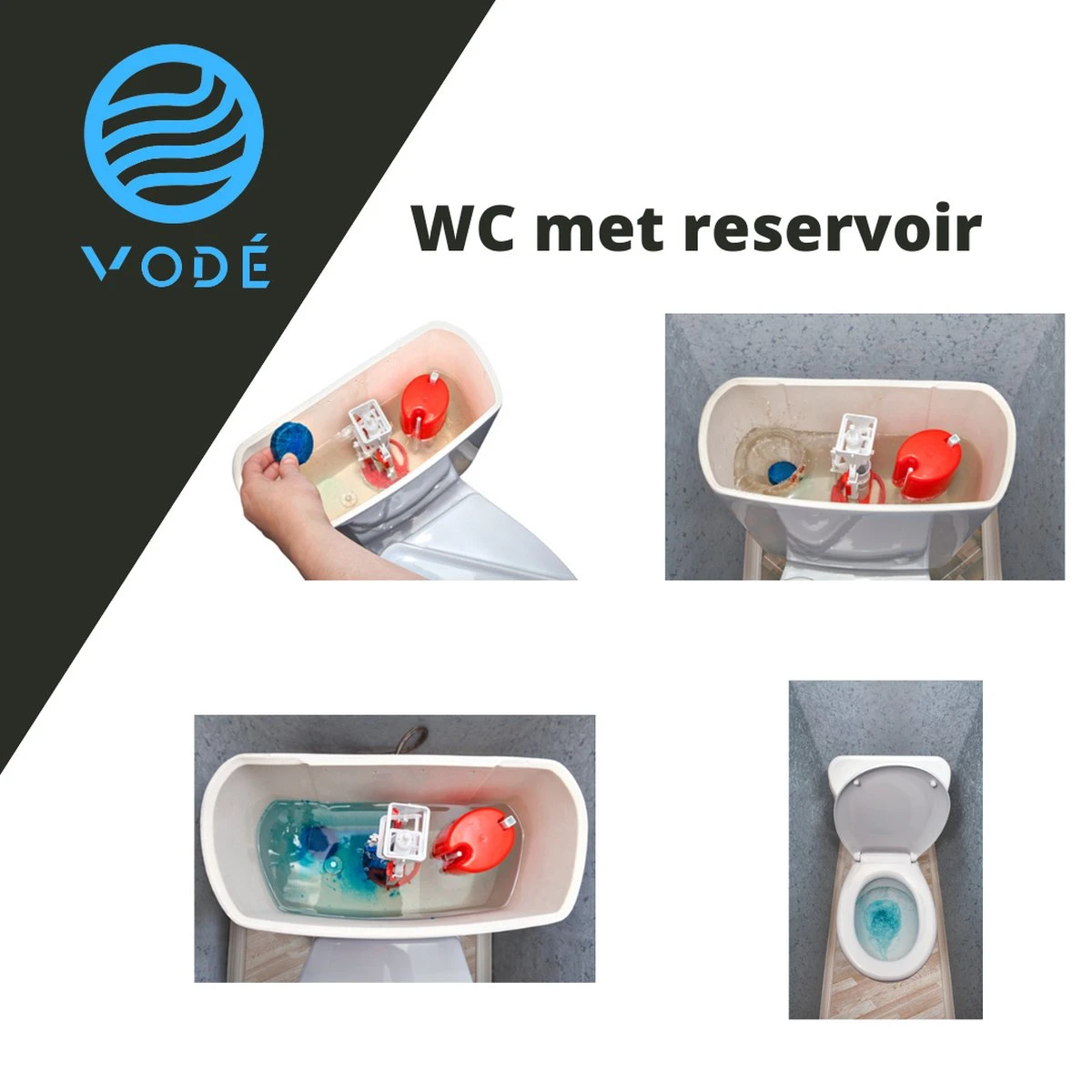 VODÉ Toiletblokjes Inbouwreservoir 28 Stuks - Voordeelverpakking – WC Blokjes – Stortbakblokjes – Geschikt Voor Geberit | Grohe - Lavendel Geur 4 VODÉ Toiletblokjes Inbouwreservoir 28 Stuks - Voordeelverpakking – WC Blokjes – Stortbakblokjes – Geschikt Voor Geberit | Grohe - Lavendel Geur - Image 4