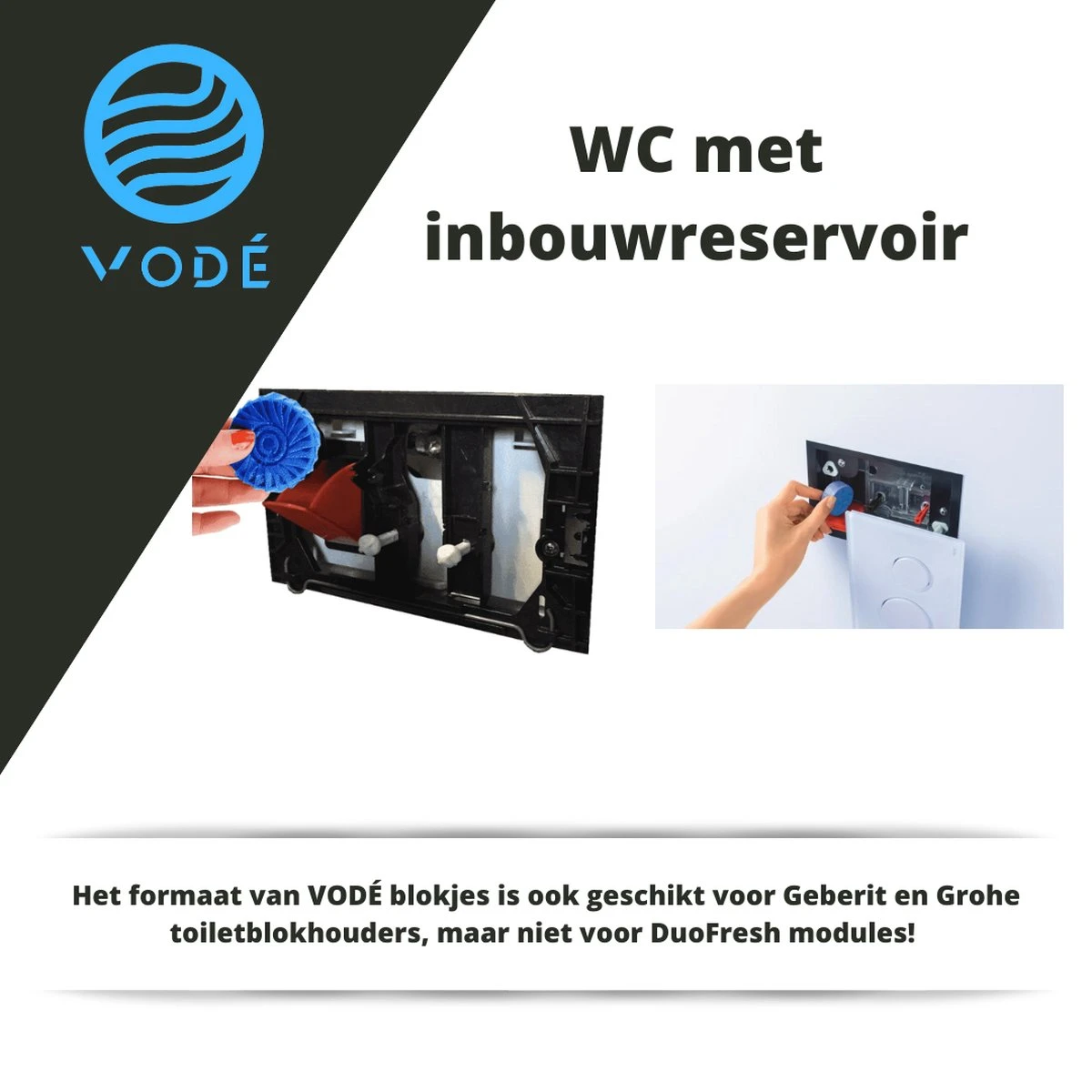 VODÉ Toiletblokjes Inbouwreservoir 28 Stuks - Voordeelverpakking – WC Blokjes – Stortbakblokjes – Geschikt Voor Geberit | Grohe - Lavendel Geur 6 VODÉ Toiletblokjes Inbouwreservoir 28 Stuks - Voordeelverpakking – WC Blokjes – Stortbakblokjes – Geschikt Voor Geberit | Grohe - Lavendel Geur - Image 6