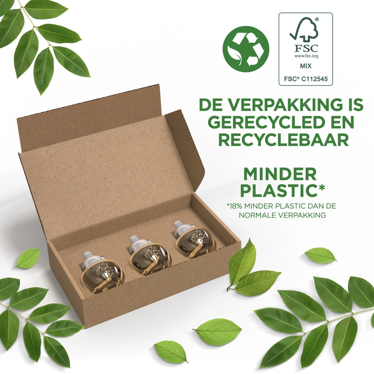 Air Wick Elektrische Luchtverfrisser - Vanille & Orchidee - 3 Navullingen 2 Air Wick Elektrische Luchtverfrisser - Vanille & Orchidee - 3 Navullingen - Image 2