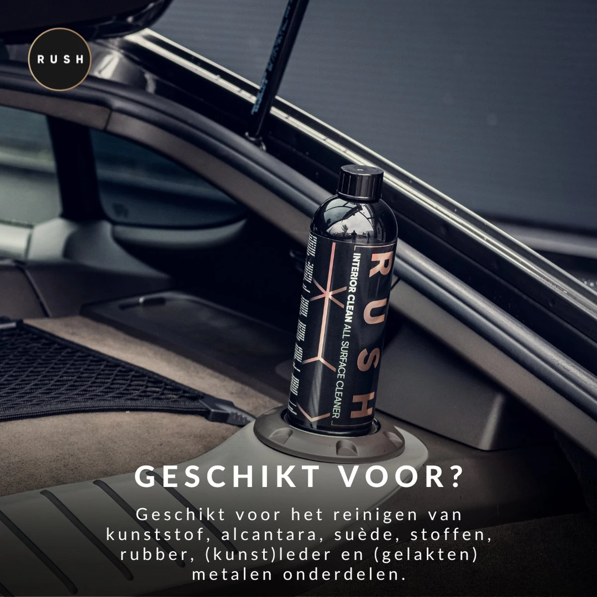 RUSH Bekleding Reiniger - Interieur Reiniger - Auto Wassen - Schoonmaken - Auto Accessories - Interior Clean 750ml 3 RUSH Bekleding Reiniger - Interieur Reiniger - Auto Wassen - Schoonmaken - Auto Accessories - Interior Clean 750ml - Image 3