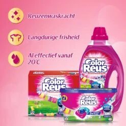 Color Reus Power Caps Wascapsules – Wasmiddel Capsules – Voordeelverpakking – 2x40 Wasbeurten -Winkel Voor Schoonmaakartikelen 1200x1200 502