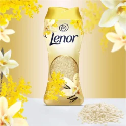 Lenor Vanille En Mimosabloesem Parels - In-Wash Geurbooster - Voordeelverpakking 6 X 15 Wasbeurten -Winkel Voor Schoonmaakartikelen 1200x1200 577