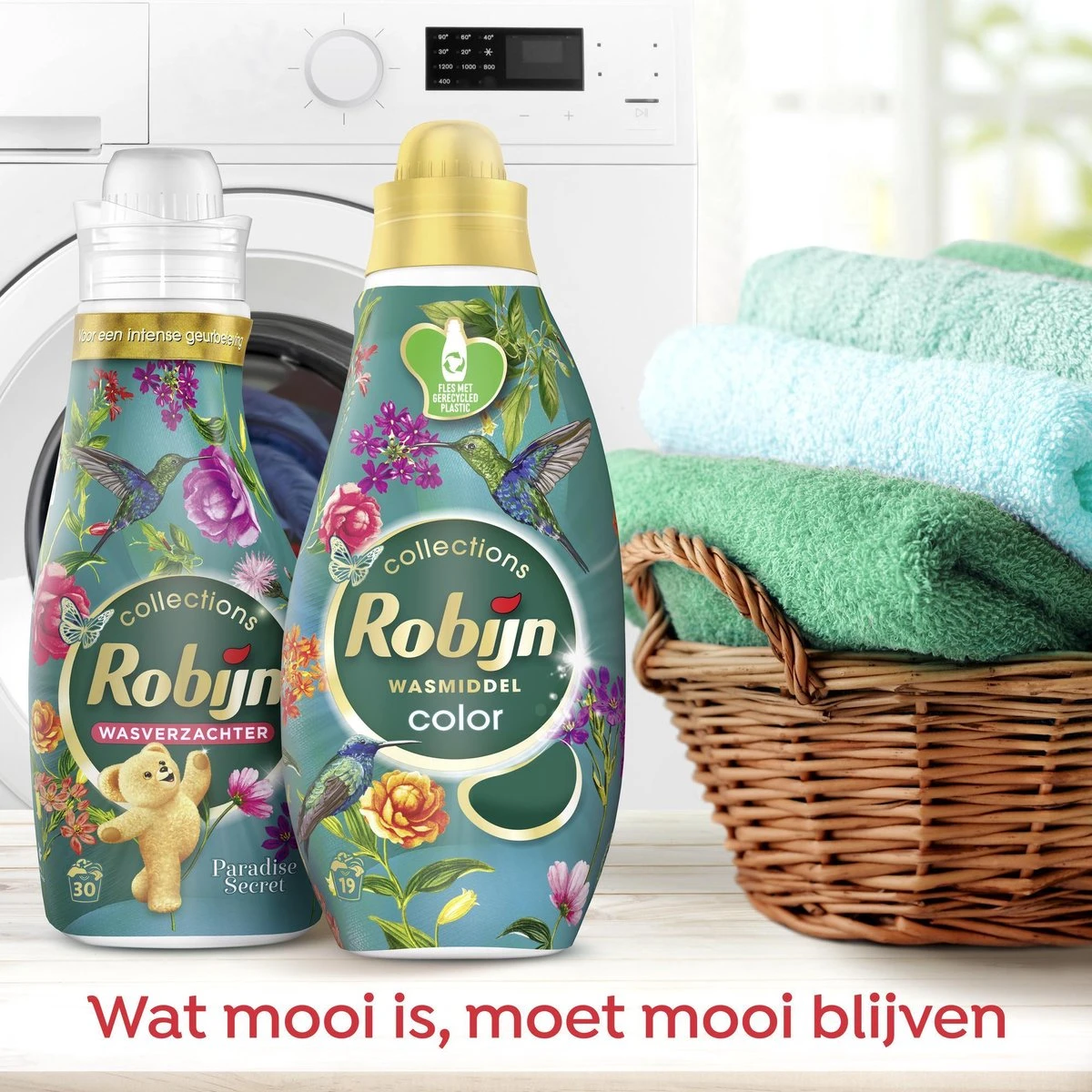 Robijn Paradise Secret Wasmiddel En Wasverzachter - 57 Wasbeurten - Voordeelverpakking 4 Robijn Paradise Secret Wasmiddel En Wasverzachter - 57 Wasbeurten - Voordeelverpakking - Image 4