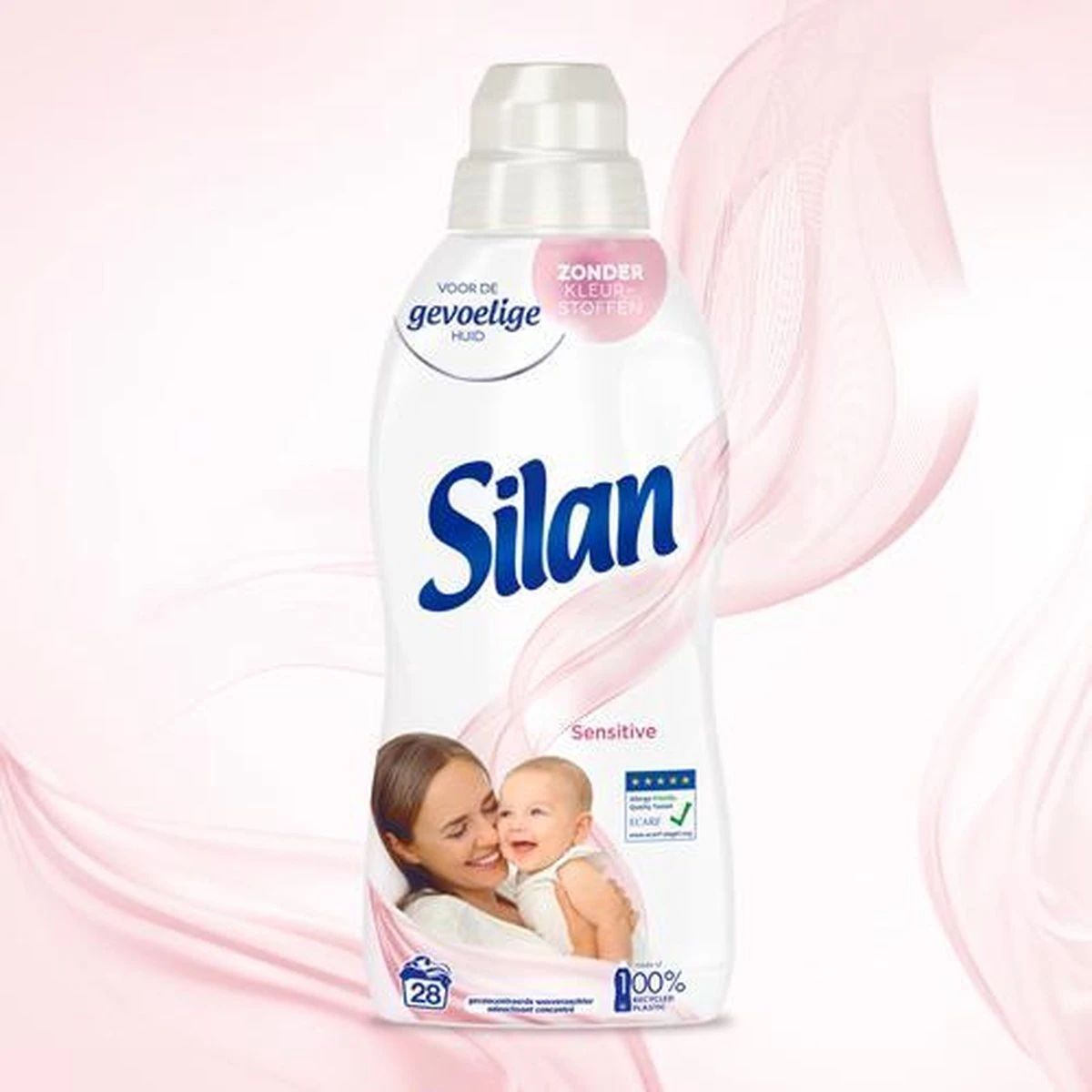 Silan Sensitive Wasverzachter - Baby En Gevoelige Huid - Grootverpakking - 54 Wasbeurten 6 Silan Sensitive Wasverzachter - Baby En Gevoelige Huid - Grootverpakking - 54 Wasbeurten - Image 6