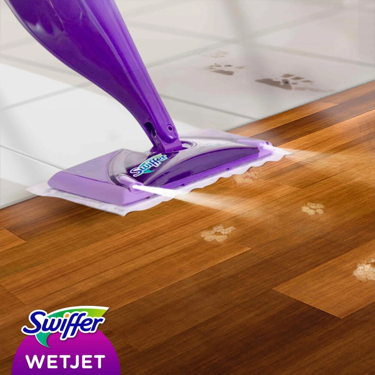 Swiffer WetJet Alles-In-Een Dweilsysteem Reinigingsmiddel - 1.25 Liter 2 Swiffer WetJet Alles-In-Een Dweilsysteem Reinigingsmiddel - 1.25 Liter - Afbeelding 2
