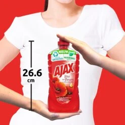 Ajax® Ajax Allesreiniger Fête Des Fleur Rode Bloem 8 X 1L - Voordeelverpakking -Winkel Voor Schoonmaakartikelen 1200x1200 89