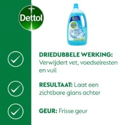 Dettol - Power & Fresh - Allesreiniger - Katoenfris - 3 X 4 Liter -Winkel Voor Schoonmaakartikelen 1200x1200 93