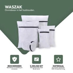 STACK Waszakken | Set Van 5 Waszakjes Met Rits - Waszak - Wasnet - Kledingzakjes - BH Was Zakjes - Laundry Bag Set Voor Ondergoed - Kleding - Delicaat Wasgoed - Wasmachine Zakjes - Wasgoed 12 STACK Waszakken | Set Van 5 Waszakjes Met Rits - Waszak - Wasnet - Kledingzakjes - BH Was Zakjes - Laundry Bag Set Voor Ondergoed - Kleding - Delicaat Wasgoed - Wasmachine Zakjes - Wasgoed -Winkel Voor Schoonmaakartikelen 1200x1200 988