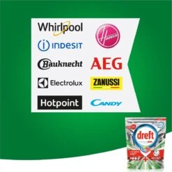 Dreft Platinum Plus All In One Lemon - 95 Stuks - Vaatwastabletten -Winkel Voor Schoonmaakartikelen 1200x1200 996